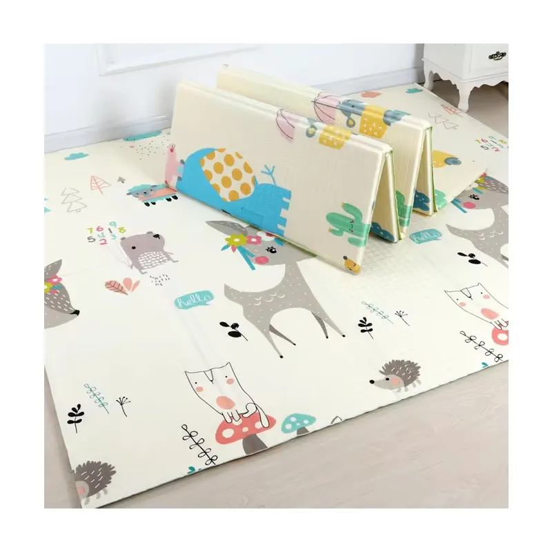 Foldable XPE Foam Baby Play Mat Kid Playmat Crawling Children Play Mat Game Pad Education Prayer Mat for Kids