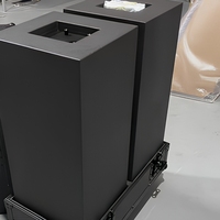 Subwoofer passif professionnel de 12 pouces pour système de sonorisation de location pour événements en direct avec enceintes colonne