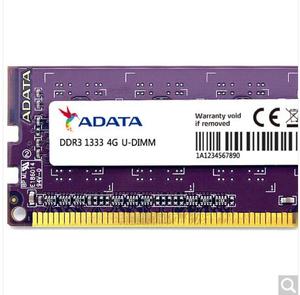 Carte mémoire complète ADATA originale pour ordinateur de bureau, modèle <span class=keywords><strong>ddr3</strong></span>, capacité 4 go 1333 - Product Image 5