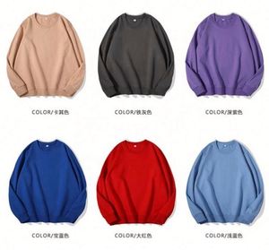 Pulls pour hommes de qualité supérieure, 100% coton, col rond, sweat-shirts pour hommes, pulls à col rond - Product Image 4