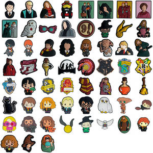 HY Wholesale Nouvelle Arrivée Vente en Gros Breloques Personnalisées en PVC Souple <span class=keywords><strong>Harry</strong></span> pour Chaussures, Décorations Magiques pour Chaussures, Boucles et Bracelets - Product Image 1