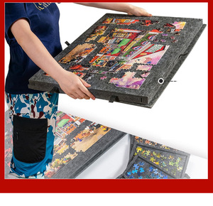 Cross-border <strong>Jigsaw</strong> <strong>Puzzle</strong> <strong>Board</strong> with Stand Cover 6 Drawers Classification Tray Portable <strong>Jigsaw</strong> Table <strong>Jigsaw</strong> <strong>Puzzle</strong> <strong>Board</strong> - Product Image 5