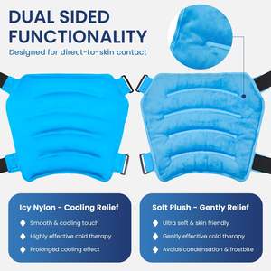 Wiederverwendbare Eisbeutel für Verletzungen, Kalt-Warm-Therapie, Schmerzlinderung, Auslaufsicher, Wasserdicht, Langlebige Kühltasche - Product Image 4