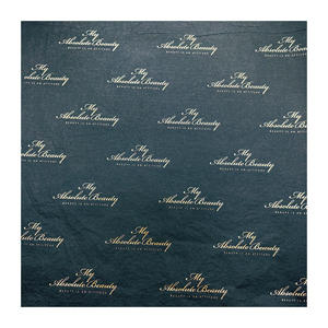 Carta <span class=keywords><strong>da</strong></span> Imballaggio Nera di Lusso Stampata Riciclabile per Logistica in Rotoli - Product Image 5