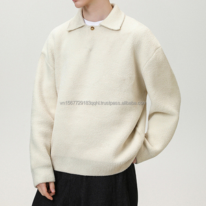 Jersey de Fútbol con Cuello Redondo y Textura Gruesa de Terciopelo, Estilo Japonés, Holgado, Grueso y Cálido, 100% Poliéster, con Logotipo Frontal - Product Image 6