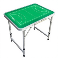 Tableau tactique de handball magnétique multi-usage, plateau rectangulaire, tableau de stratégie, pieds pliants en alliage d'aluminium, table portable