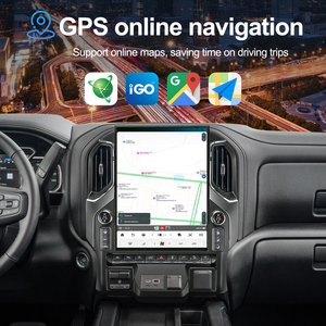 Radio Estéreo para Auto Navihua con Android, Pantalla Vertical de 15.6 Pulgadas, Navegación GPS, Sistema de Audio para Chevrolet Silverado/GMC Sierra 2019-2023 - Product Image 4