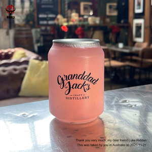 กระป๋องพลาสติกใส BSBH 350 มล. สำหรับเบียร์ ค็อกเทล โซดา กระป๋องพลาสติก PET 500 มล. สำหรับเครื่องดื่ม - Product Image 2