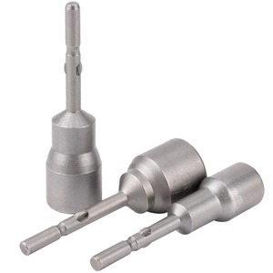 Electric <b>Screwdriver</b> Socket <b>Bits</b> 3-19mm Hex External Round Shank Professional Grade Chromium Vanadium Steel For General Repair - Product Image 1