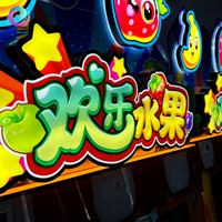 Machine de jeux d'arcade à monnayeur, machines de divertissement, machine à tickets pour salle de jeux, Happy Fruit 6*21.5 pouces, directement de l'usine