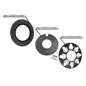 LINGQI Couvercle <span class=keywords><strong>de</strong></span> moyeu <span class=keywords><strong>de</strong></span> roue fermé <span class=keywords><strong>pour</strong></span> moto Plaque d'étanchéité <span class=keywords><strong>de</strong></span> protection <span class=keywords><strong>pour</strong></span> Super73 Super 73 S1 S2 - Product Image 1