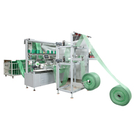 Machine à coudre entièrement automatique professionnelle du fabricant pour la fabrication de serviettes avec fonction de collecte de tissus