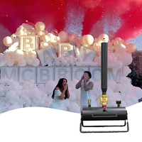 Canon à confettis métallique haute puissance - Contrôle DMX, sûr pour les mariages et les fêtes d'anniversaire