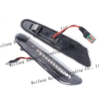 Pour BMW E46 E90 1/3/5 série dynamique LED marqueur latéral indicateur de garde-boue clignotant