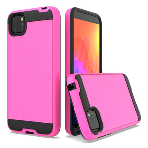 Cover posteriore per telefono con superficie metallica spazzolata antigraffio per <span class=keywords><strong>Huawei</strong></span> <span class=keywords><strong>Y5</strong></span> Y9 Prime Y8S Y9P Y5P - Product Image 1