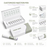 Vente en gros usine : Coffret cadeau élégant pour stylo injecteur médical, doublure EVA personnalisée, fermeture magnétique, impression quadricolore pour