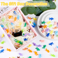 Minibebés Pequeños de Plástico Personalizados, Decoración de Recuerdo de Fiesta de 12 Colores para Baby Shower, Pascua, Acción de Gracias, Cubo de Hielo a Granel, Rey Pequeño