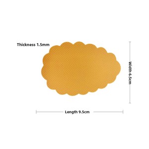 แผ่นรองพื้นรองเท้ากันลื่น ดูดซับแรงกระแทก หนา 1.5 มม. ลายตารางหมากรุก สำหรับ<span class=keywords><strong>รองเท้า</strong></span>ส้นสูง สามารถตัดได้ตามขนาดที่เหมาะกับหน้าเท้า - Product Image 4
