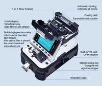 AI-20 altı motor Fusion Splicer PM VFL MM SM DS Fiber optik ekipman ekleme makinesi
