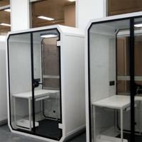 Grande cabine insonorisée modulaire intérieur extérieur bureau Pod à vendre cabine de réunion de réduction du bruit