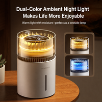 Nouvel Arrivage Transfrontalier Humidificateur Sans Brume Purificateur d'Air à Ions Négatifs Réglage Coulissant 100 Vitesses Grande Capacité 5L