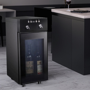 <span class=keywords><strong>Dispensador</strong></span> <span class=keywords><strong>de</strong></span> <span class=keywords><strong>Vino</strong></span> VANACE con Pantalla Táctil LED Empotrada, <span class=keywords><strong>Dispensador</strong></span> <span class=keywords><strong>de</strong></span> <span class=keywords><strong>Vino</strong></span> Inteligente Rojo para 2 Botellas - Product Image 2