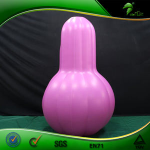 Hongyi Bonhomme de neige gonflable costume <span class=keywords><strong>latex</strong></span> rose vêtements gonflables avec sph - Product Image 4