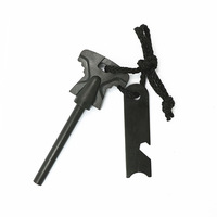 Équipement de survie pour le camping en plein air, outil d'allumage portable, bande de magnésium imperméable, briquet bâton, allume-feu