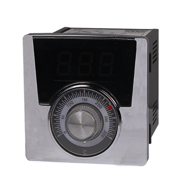 KAMPA TEL72001 72*72 AC 220V 380V Industrial OEM/ODM ABS Pointer Type Temperature Controller for Baking and Gas Ovens