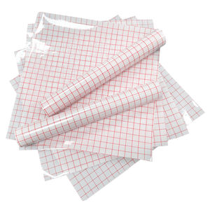 Cinta de Transferencia de Vinilo de 30.5cm X 25m, Cinta de Transferencia de Rejilla Roja, Cinta de Transferencia Transparente de Adhesión Media para Vinilo - Product Image 6