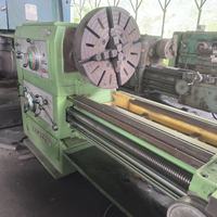 Vente chaude Prix usine Dalian CW6180C Tour horizontal semi-automatique d'occasion robuste haute précision pour le travail des métaux 1