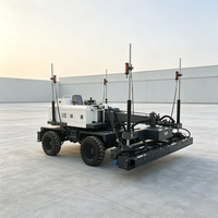 Machine à laser pour le nivellement du béton, destinée aux projets industriels de terrassement exigeants