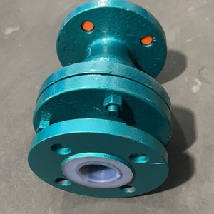 Válvula de Retención Revestida de PTFE Yihong, Tipo Bola H44, Resistente a Ácidos y Álcalis, Válvula Química para Medios Corrosivos - Product Image 3