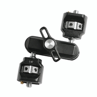 Bras articulé professionnel de 5 pouces en alliage d'aluminium, flexible multidirectionnel et stable pour caméras d'action et écrans LCD