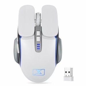 Xinmeng M215 <b>Wireless</b> <b>Mouse</b> 6 Buttons 2.4G Mechanical Gaming <b>Mouse</b> <b>For</b> <b>Laptop</b> Desktop - Product Image 1