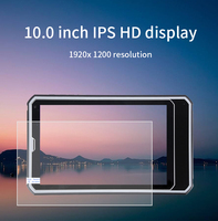 Tablette 10 pouces Android 9.0 étanche IP68 avec GPS 4G LTE et NFC 10000mAh Design fin et léger Ordinateur embarqué prêt pour le stock