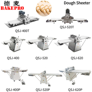 BAKEPRO QSJ-400P Laminadora de Masa Automática de Sobremesa para Pan y Croissants, Laminadora Eléctrica de Masa para Pastelería - Product Image 2