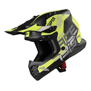 Casco da Moto Bitter Offroad Profile Junior Giallo Fluorescente - Product Image 1