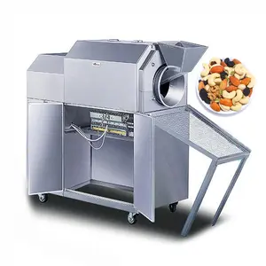 Professional automatic pistachio roasting machine electric 50kg chestnut coffee roaster machine