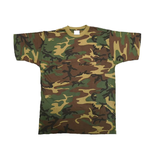 DFT0105 T-shirt camouflage personnalisé à prix abordable, 100% coton et polyester, séchage rapide, débardeur de sport, vêtements de sport - Product Image 2
