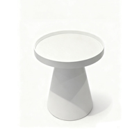 Table basse en bois blanc pour salon, meuble portable, installation facile, design moderne et minimaliste, options de taille et de couleur disponibles