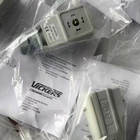 Amplificateur de vanne proportionnelle Eaton Vickers EHH-AMP-702-D-20, connecteur ISO 4400 DIN 43650, 24V DC, IP67, pour les séries KDG5V et KDG4V