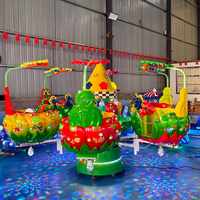 Manège électrique miniature rotatif pour enfants, jeu de carrousel pour enfants, machine de jeu pour enfants