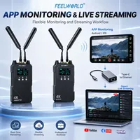 Pour WT1H 4K : Transmission vidéo sans fil double, faible latence, interphone full duplex, streaming en direct, surveillance via application (Chine continentale)