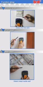 Máy Dò Đinh Tán 3 Trong 1, Màn Hình LCD, Dây Điện Xoay Chiều Trực Tiếp, Máy Dò Kim Loại TS79, Bán Trực Tiếp Từ Nhà Máy - Product Image 4