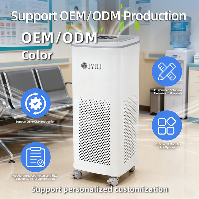 Portable Ionic Air Purifier with HEPA13 Filter Generates Negative Ions to Freshen the Air for Office and Home Applications