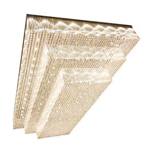 Ijver Verlichting Custom Bruiloft Decoraties Kristallen Kroonluchter Villa Feestzaal Grote Luxe Project Hotel Lobby Plafondverlichting - Product Image 6