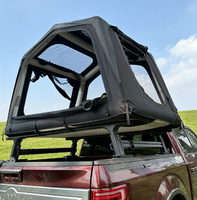 Tente de toit de voiture gonflable, imperméable et résistante au vent, pliable et rangable, abri monté sur véhicule pour le camping en plein air et les voyages en autonomie