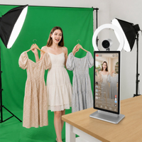 Máquina de Transmisión en Vivo Todo en Uno con Android 12, WiFi 6, Equipo de Streaming 4K Ultra HD con Cámara HD y Mezclador de Audio