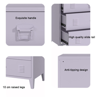Commode à tiroirs en métal de style industriel, meuble de rangement multi-tiroirs pour chambre à coucher, appartement, maison, organisateur de meubles